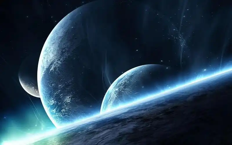 浩渺的宇宙(科幻静态壁纸) - 静态壁纸下载 - 元气壁纸