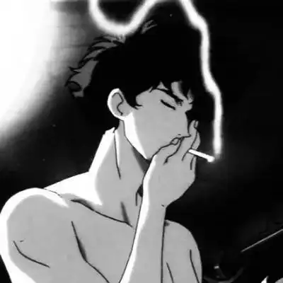 动漫黑暗冷血男生头像