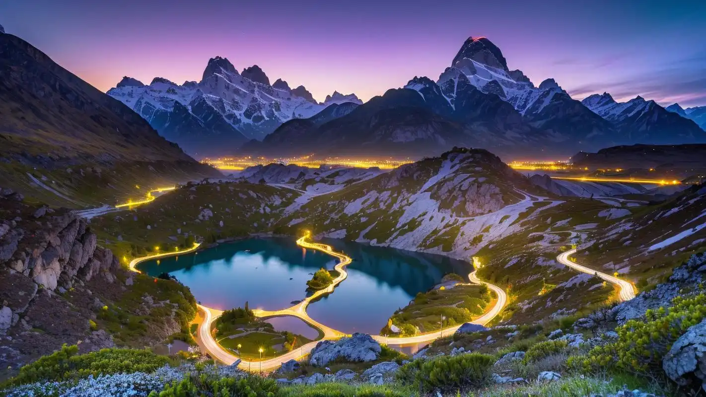 绝美山川风景照壁纸9015 探索大自然的鬼斧神工,这些绝美的山川