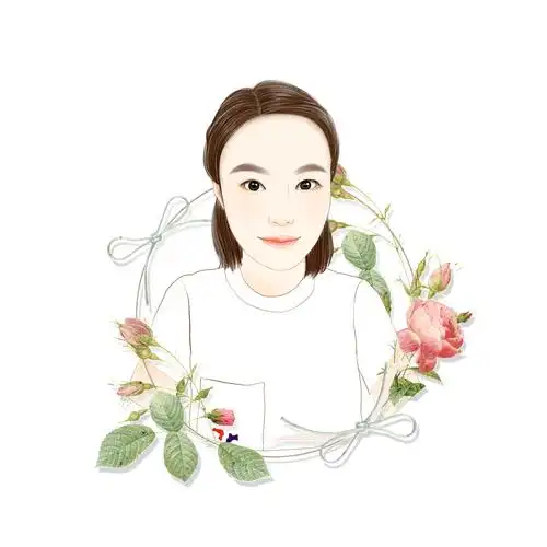 手绘画像 微信头像 人物小画