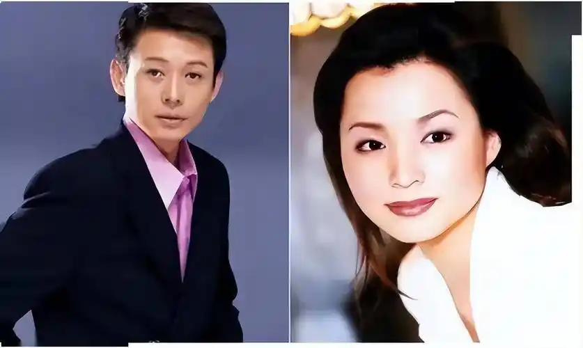 在遇到现任丈夫密春雷之前,董卿最引人注目的是她与前央视主持人程前