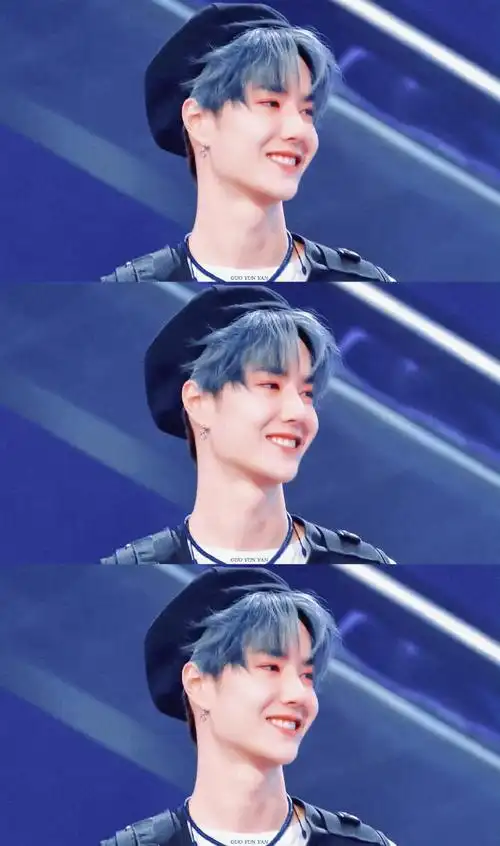 王一博考古日常#wyb#王一博#    创造营每个造型也都喜欢99真的