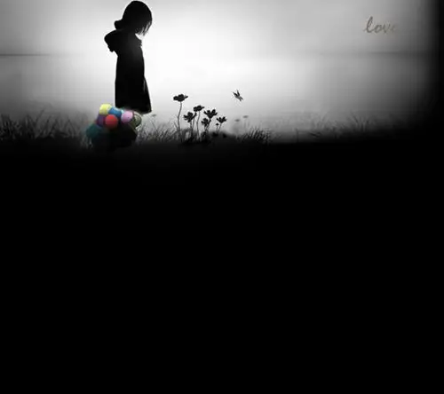 伤感黑白图片,高清图片-壁纸族