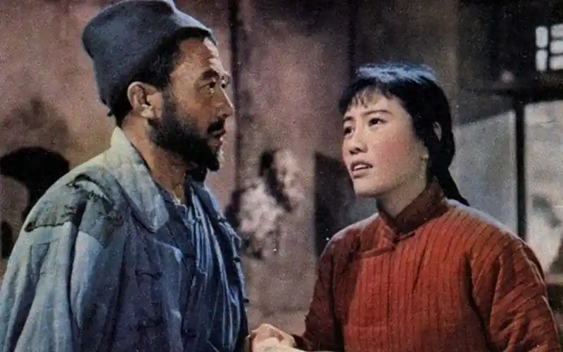 黑白农村老电影 汾水长流 1963年