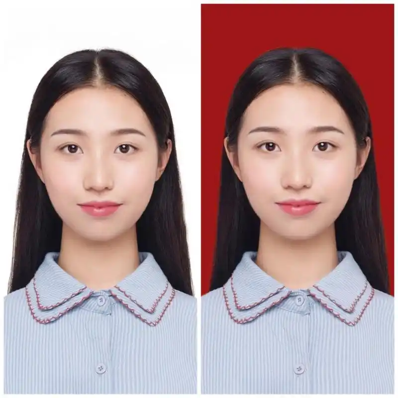 解锁证件照换底色功能~ 学校需要用到红底照片,我没有红底的拿我驾照