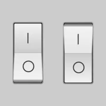 逼真的开关圆形按钮366257png图片素材