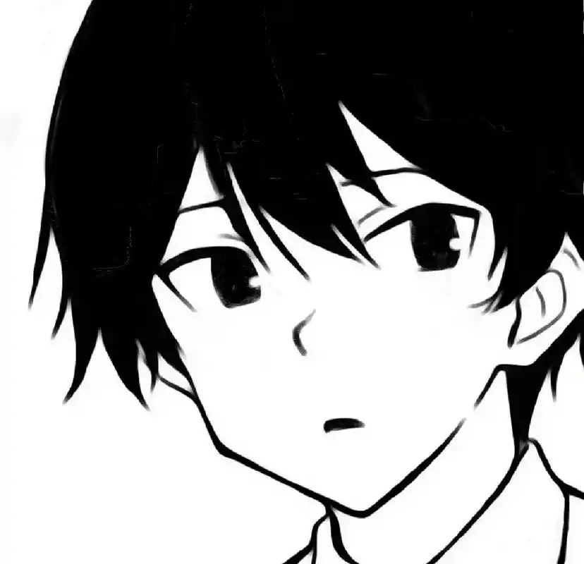 动漫简约干净黑白男生头像 动漫 简约 干净 黑白 痞帅 酷 拽 手绘