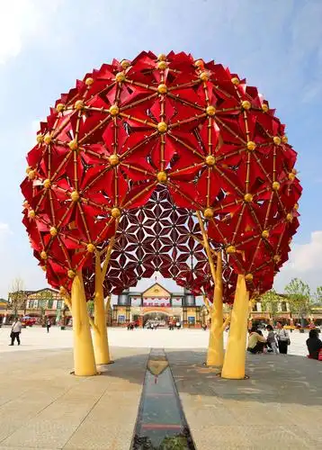 其它 虽是寒冬腊月天,但在荆门花博园,却有个温暖