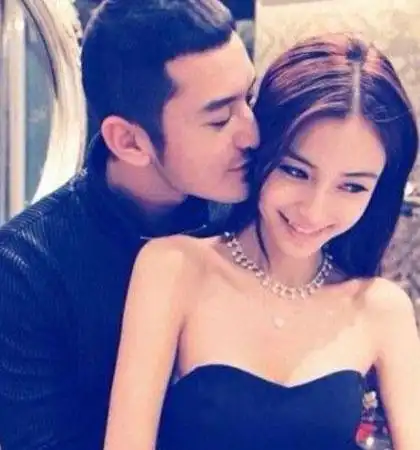 图杨颖和黄晓明亲嘴照片大全曝光甜蜜亲吻羡煞旁人