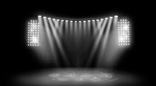 ps鼠绘 光束舞台场景