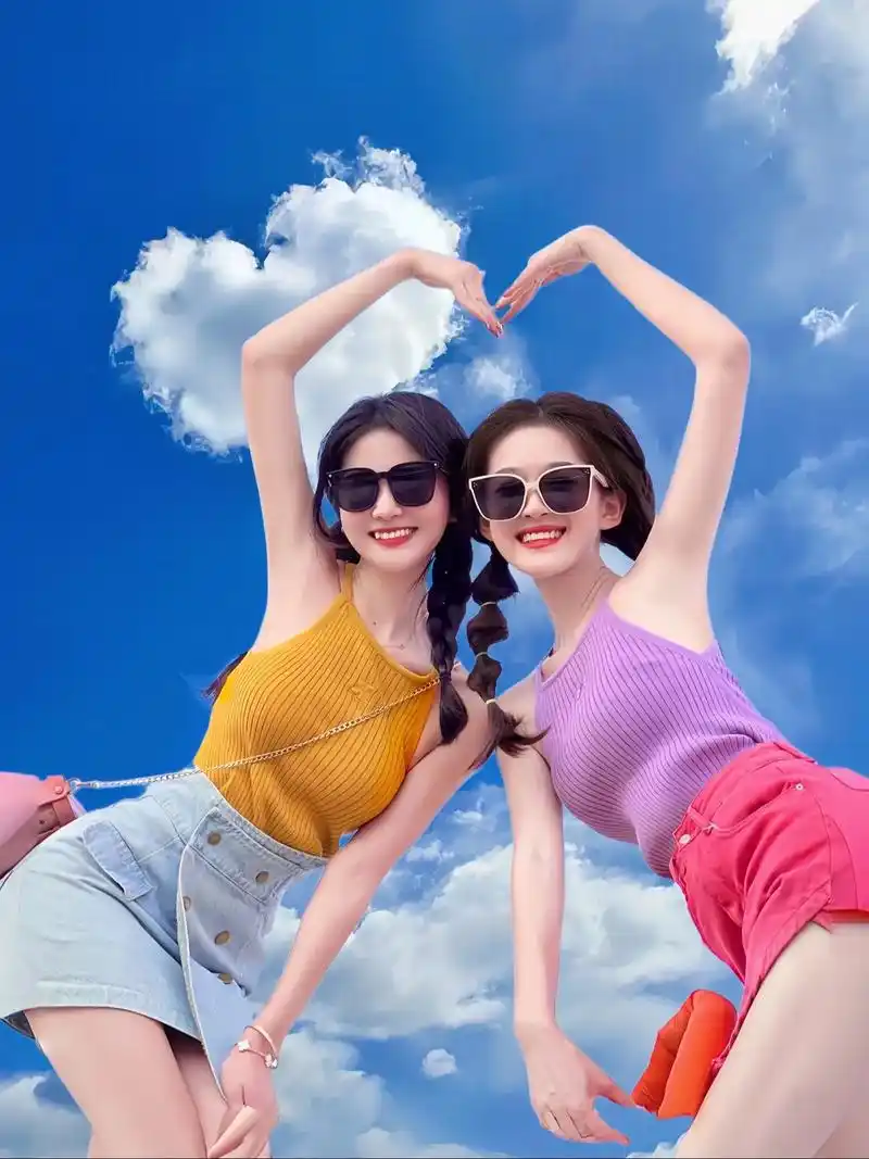 春天来了,存一些拍照姿势,带上闺蜜一起去拍美美 - 抖音