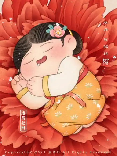 靠画"胖子"圈粉无数,成艺术界异类,笔下的胖美人憨态可掬|仕女|仕女图