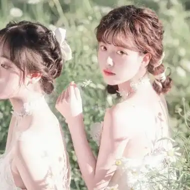 好看又仙气的闺蜜头像两人闺蜜姐妹头像可爱小清新