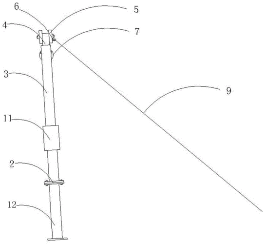 一种人字抱杆立杆器的制作方法