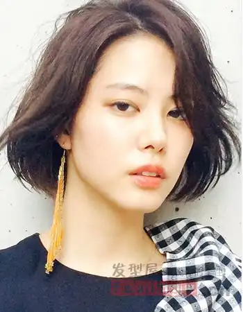 bob发型精选|日系波波头烫发发型 俏皮可爱还瘦脸