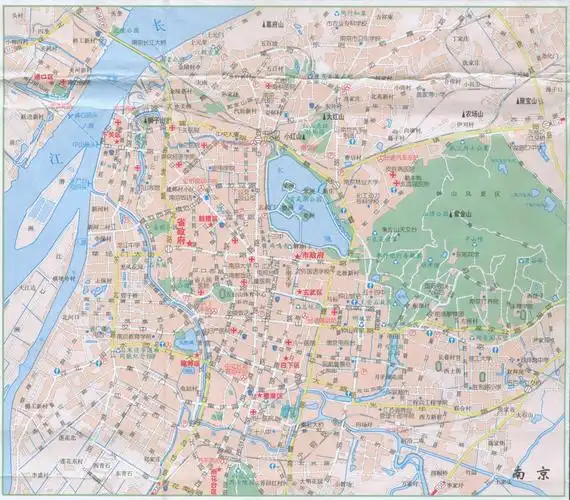 南京市中心城区图_江苏地图_高清版_下载-政区地图