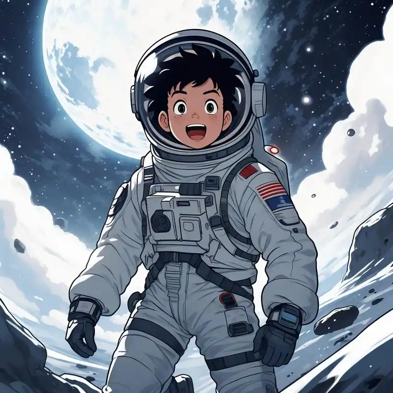 卡通风格头像分享96可爱太空人系列