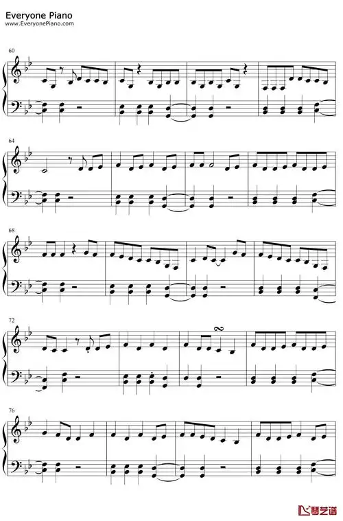 mood钢琴谱-24kgoldnianndior4