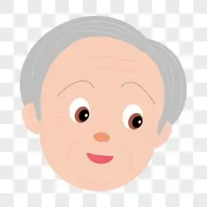 白发爷爷图片素材