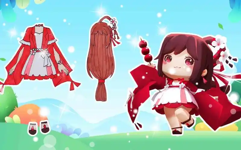 手工纸娃娃玩具:纸娃娃装扮,《迷你世界》花小楼装扮_哔哩哔哩_bili