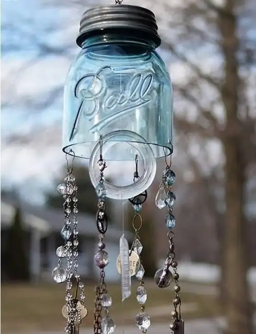 玻璃瓶diy风铃教程自制玻璃风铃图解教程