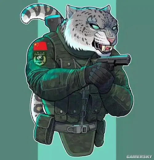 军宅画师创作猛兽特种兵组图真雪豹突击队震撼来袭