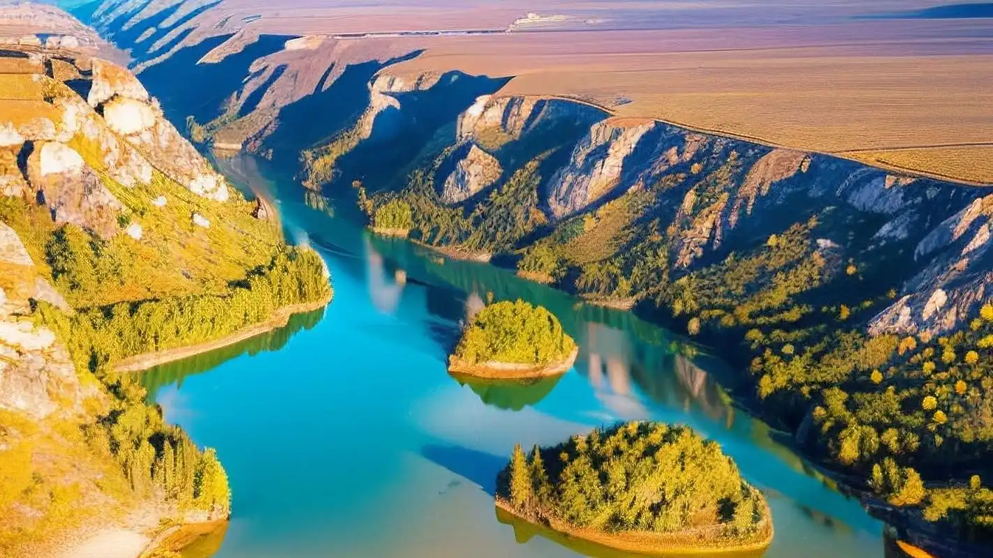 横幅背景图大放送🏞️,展现宽广河流风光✨