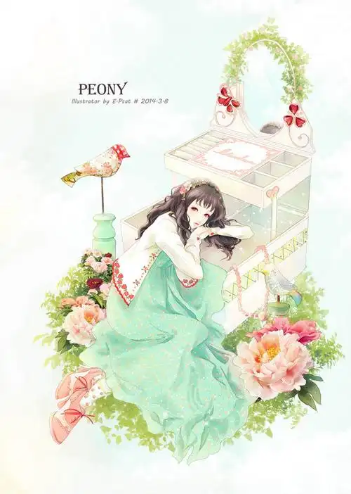 森林系,治愈系唯美插画 - 文艺, 小清新 - 森林系,治愈系唯美插画