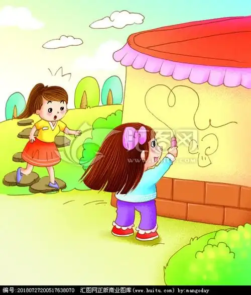 不在墙面上乱涂乱画