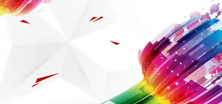 几何图形色彩渐变简约设计海报背景