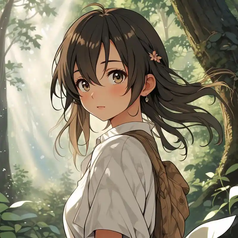 森系头像98 仙气飘飘的女生头像