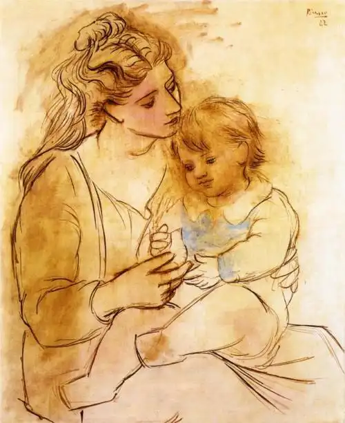 motherandchildpablopicasso
