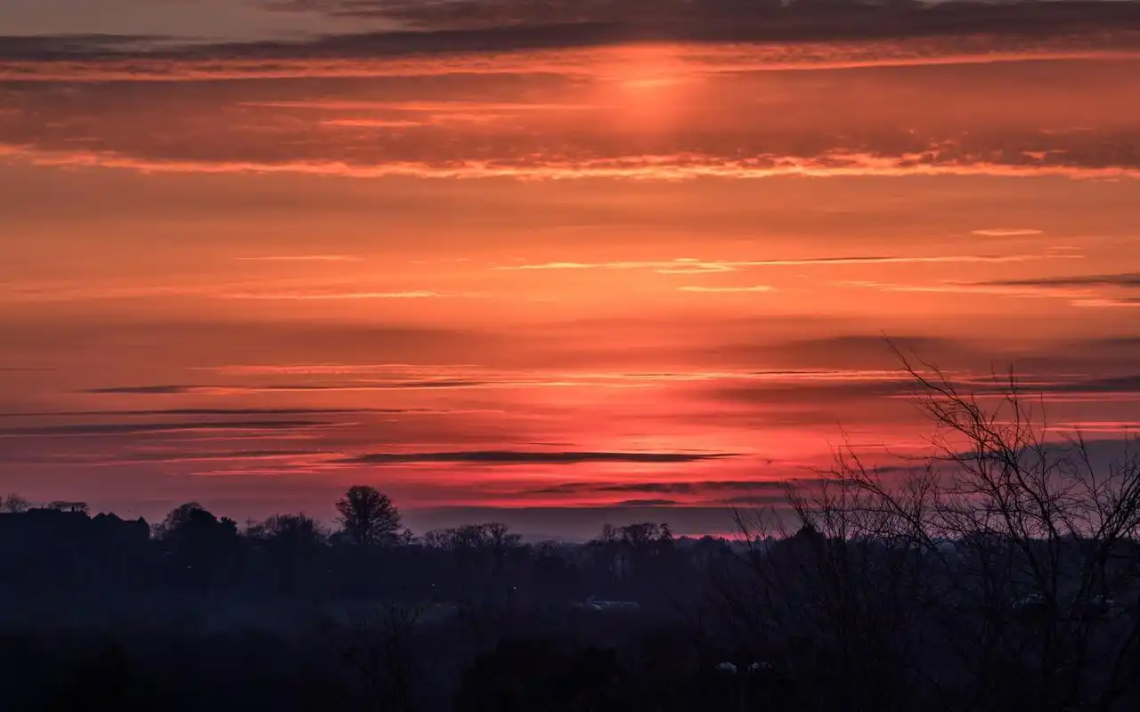 好看的夕阳晚霞唯美风景图片桌面壁纸,风景壁纸,唯美,风景,高清,夕阳