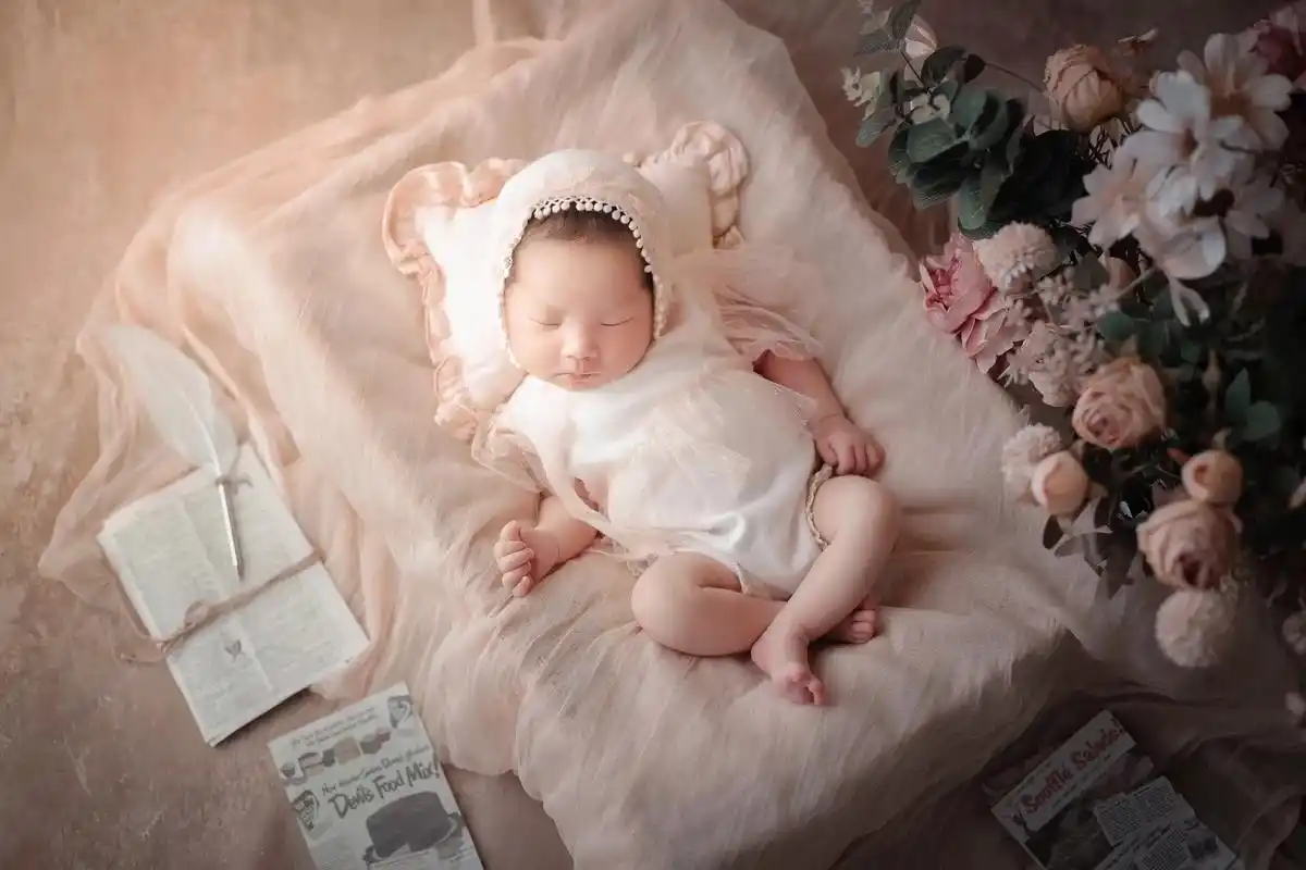 儿童摄影 #宝宝照 #客片分享 #新生儿 #满月照 - 抖音