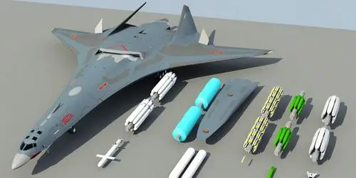 最大起飞重量320吨 解放军轰20轰炸机cg照曝光