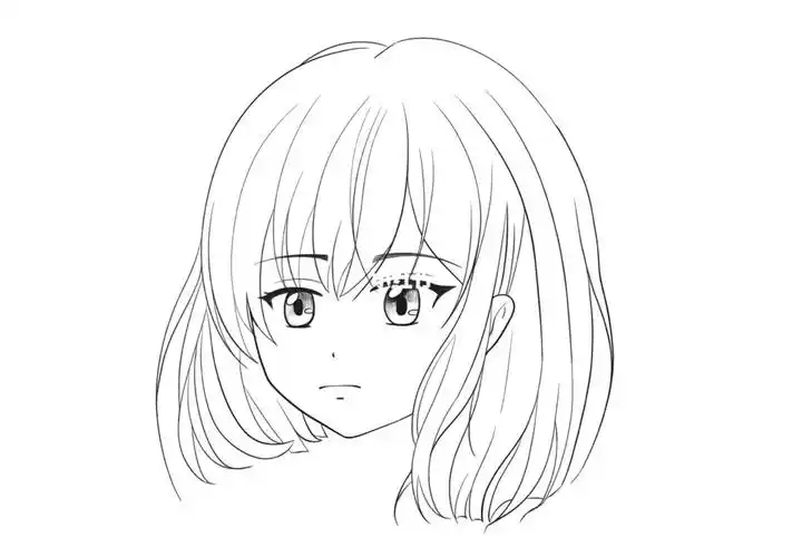 头部五官比例练习/打卡 微侧脸