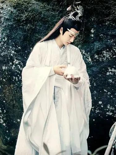 白衣古装男生系列——王一博#新氧要你红计划