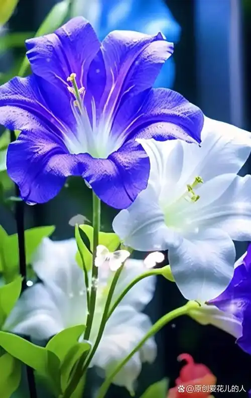 漂亮的矮牵牛喇叭花图片!