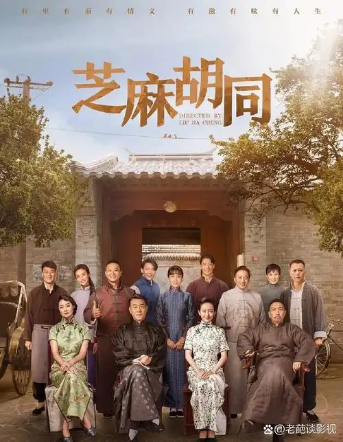 📺剧名《芝麻胡同》 👫主演:何冰,王鸥,刘蓓领衔主演,冯文娟,侯煜