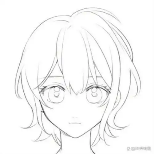 头部是画好动漫角色的基础,想要画好头部,就要注意头部比例!