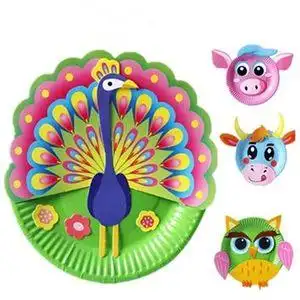 【儿童手工制作材料包纸盘图片】儿童手工制作材料包纸盘图片大全_q友