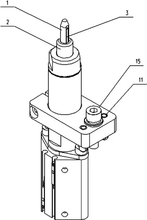 cn106392440a_一种气动定位锁紧销钩机构有效