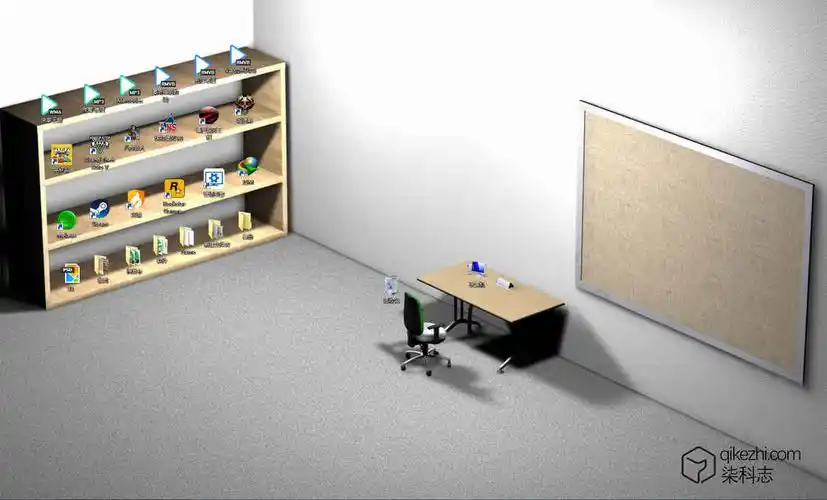 【3d 桌面壁纸】谁还没有个大房子了? - 少数派