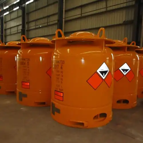 t20四氯化钛罐柜bv认证四氯化钛罐柜制造工厂3200l四氯化钛罐柜t20