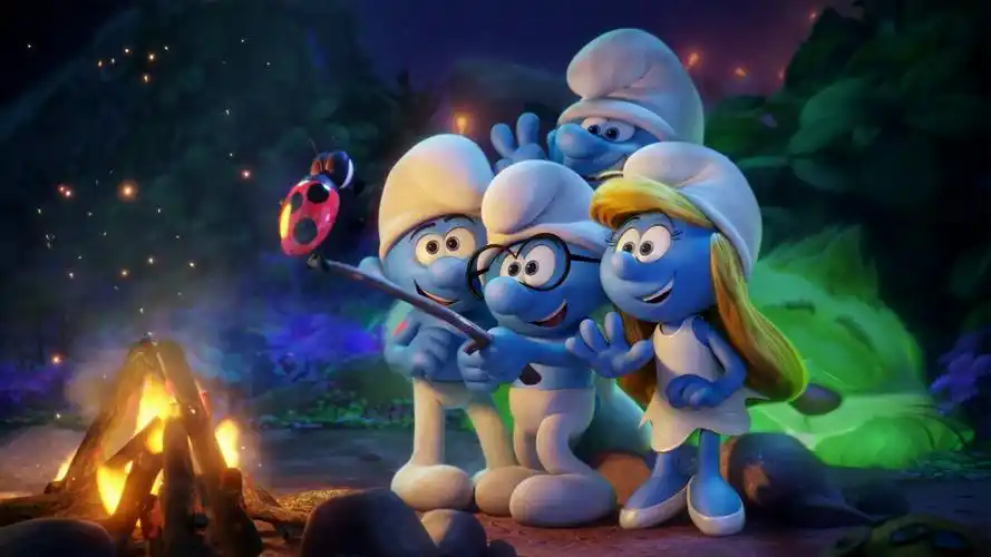 蓝精灵寻找神秘村动画壁纸117