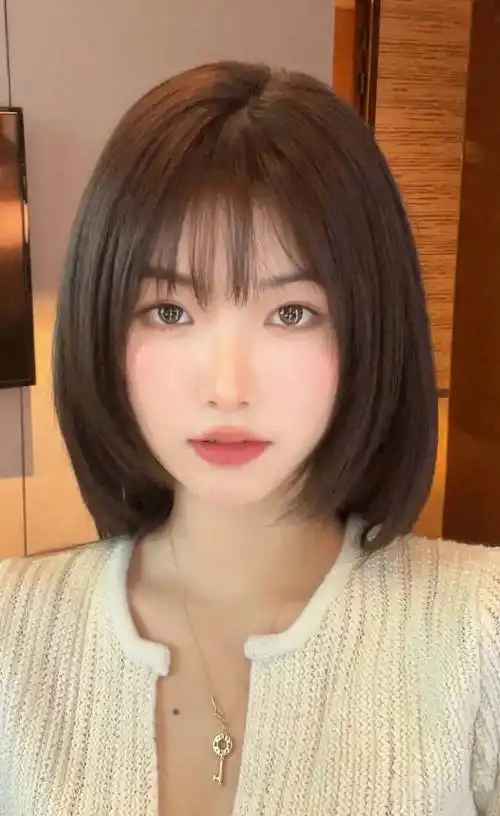 被朋友夸了n遍的锁骨发分享来啦!_mslynn_发型_脸型