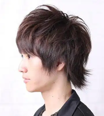 10款英俊帅气圆脸男生短发发型设计!