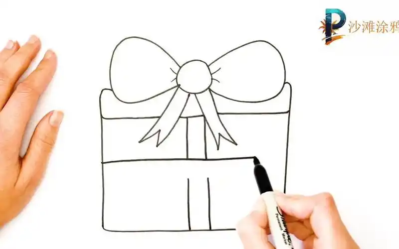 零基础简笔画-礼物