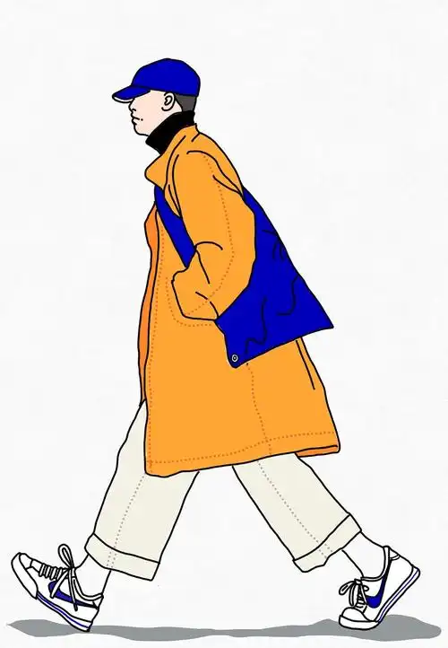 街头潮流插画streetfashion