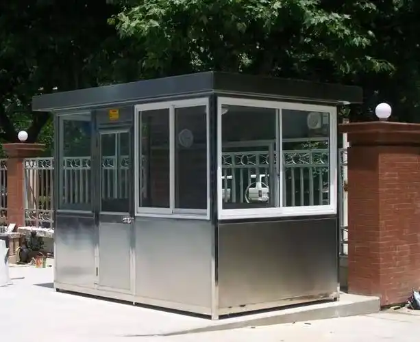 供:内蒙古岗亭 移动小区门保安卫亭 不锈钢岗亭厂家 品种 金属制品